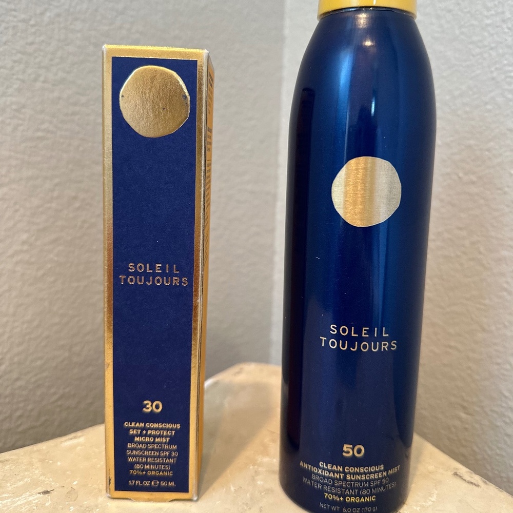 UNOPENED Soleil Toujours Sunscreen Package!